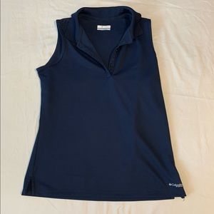 Columbia PFG Collard Golf Tank Top